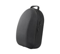 Qiebenav Étui de transport pour casque VR Meta Quest 3 Accessoires Coque rigide avec bandoulière anti-rayures et anti-chute Noir