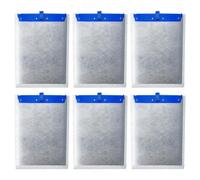 Qiebenav Lot de 6 cartouches filtrantes durables pour une filtration efficace de la zéolite dans le filtre à repto - Purificateur d'eau d'aquarium
