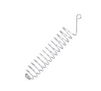 Qiebenav Mangeoire à oiseaux facile à installer en acier inoxydable pour perroquet en forme de spirale, jouet à suspendre, outil d'alimentation pour l'installation durable en acier inoxydable