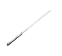Qiebenav Sabre laser USB rechargeable 1/2 pièces RVB poignée en alliage rétractable Swing Dueling LED bâton lumineux jouet Cosplay Performance Prop Kids B
