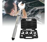 QIeCny e Service Remplaçable (6 En 1), Jeu De Clés Dynamométriques For Climatiseur (17-29 Mm), Contrôle Précis De La Torsion : 10-75 Nm, Lignes De Gravure Sur Acier/lectures Claires