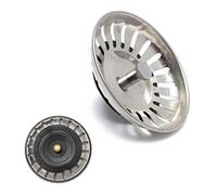 QIEP Bouchon d'évier de cuisine de rechange 83 mm compatible avec la plupart des éviers Franke modernes