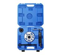 QIERF Extracteur d'arbre de transmission 10T, kit d'extracteur de roulement de roue hydraulique, pour moyeux à 4 ou 5 trous avec un tour de vis de 96 à 125 cm, bleu