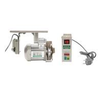 QIERF Moteur électrique de machine à coudre 220 V 750 W Moteur de machine à coudre industrielle Moteur sans balais à économie d'énergie 500-3500 tr/min pour machines à coudre domestiques et