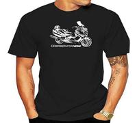 QIESHEOK Arrival 2022 Motorcycle Motorrad Suz Burgman Unisex O-Neck 100% Cotton Short-Sleeve T-Shirts Black XXL