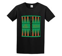 QIESHEOK Art Blakey & The Jazz Messengers Backgammon Unisex 100% Cotton Short-Sleeve T-Shirts Black XXXL