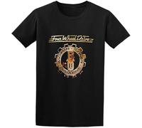 QIESHEOK Bachman Turner Overdrive Album Cover Cotton T Shirt Mens Unisex 100% Cotton Short-Sleeve T-Shirts Black M