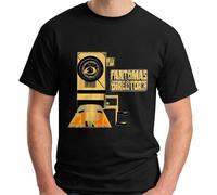 QIESHEOK Fantomas Avant Garde Metal Band Mr. Bungle Mr. Short Sleeve Men's T-Shirt Black XL Unisex 100% Cotton Short-Sleeve T-Shirts Black XXXL