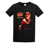 QIESHEOK Iggy Pop Psychophonic Medicine The Unreleased Tracks Unisex 100% Cotton Short-Sleeve T-Shirts Black L