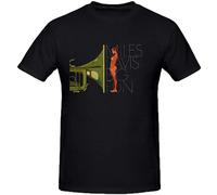 QIESHEOK Miles Davis Big Fun Unisex 100% Cotton Short-Sleeve T-Shirts Black XXL