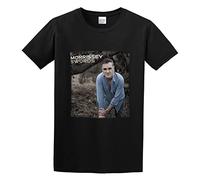 QIESHEOK Morrissey Swords Unisex 100% Cotton Short-Sleeve T-Shirts Black S