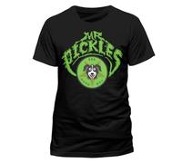 QIESHEOK Mr Pickles Logo T Shirt Unisex 100% Cotton Short-Sleeve T-Shirts Black XXXL