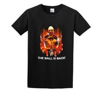 QIESHEOK Phantasm Horror Cult Movie Unisex 100% Cotton Short-Sleeve T-Shirts Black S