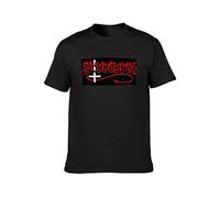 QIESHEOK Possessed Seven Churches Death Unisex 100% Cotton Short-Sleeve T-Shirts Black XL