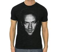 QIESHEOK Rocco Siffredi Pornstar Legend Unisex 100% Cotton Short-Sleeve T-Shirts Black S