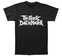 QIESHEOK The Black Dahlia Murder Logo Unisex 100% Cotton Short-Sleeve T-Shirts Black S
