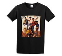 QIESHEOK The Youth of Today Unisex 100% Cotton Short-Sleeve T-Shirts Black M