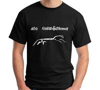 QIESHEOK XTC English Settlement 80S 90S Unisex 100% Cotton Short-Sleeve T-Shirts Black L