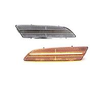 QIFANB 4 Feux Position Latéraux À LED (avant Ambre Et Arrière Rouge) Pour Chrysler Pour Crossfire (2004-2008) Indicateur De Miroir Dynamiques Clignotant(2pc 00Front Amber)