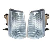 QIFANB Clignotant Voiture pour Peugeot 205 1983-1994, Feu d'Angle Latéral Avant, Blanc, Feux à LED et Effet Lumineux Dynamique