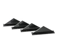 QIFANB Diffuseur Spoiler Rajout Aileron De Requin Pare-Chocs Arrière Voiture pour La Lèvre Séparateur Diffuseur pour Peugeot 3008