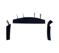 QIFANB Diffuseur Spoiler Rajout Diffuseur Pare-Choc Arrière 4 Ailettes Becquet Séparation Décoration Rénovation pour Ford pour Mustang 2015 - 2018 2019 2020 2021
