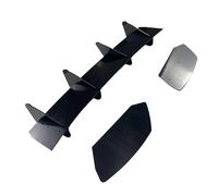 QIFANB Diffuseur Spoiler Rajout Diffuseur Pare-Chocs Arrière Voiture, Séparateur Latéral Noir Brillant, pour Siège Leon MK3 5F pour Cupra 2013 2014 2015 2016, Pré-Lifting