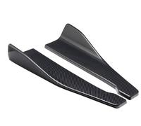 QIFANB Diffuseur Spoiler Rajout Jupe Latérale De Voiture 48CM, Extension Universelle, Protecteur Pare-Choc Arrière, Diffuseur Fendu pour BMW E90 E46 F20 F30 E39 G20