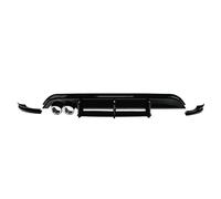 QIFANB Diffuseur Spoiler Rajout pour VW pour Polo MK5 6R 2009 2010 2011 2012 2013 2014 Diffuseur Lèvre Pare-Chocs Arrière Becquet Kits Carrosserie Extérieures Décoration