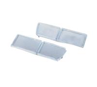 QIFANB Frein Arrière Signal LED Lot De 2 Réflecteurs Pare-chocs Avant Pour Jetta MK3 1992-1999 1H0941777 1H0941778 Grille Protection Antibrouillard