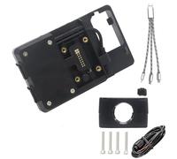 QIFANB GPS Navigation Montage Moto Support De Navigation GPS pour Téléphone Portable Avant De Moto, Support De Chargement USB Et sans Fil pour SYM pour MAXSYM TL 500 TL500 2020(USB 22mm Clip)