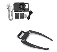 QIFANB GPS Navigation Montage Moto Support de Navigation pour pièces de Moto, Support de téléphone GPS pour N-Max NMAX 125 155 2015-2020(B - 22MM Set)