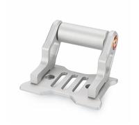 QIFANB GPS Navigation Montage Moto Support Téléphone Portable Moto Navigation GPS, 12 Mm/22 Mm pour CFMOTO pour CF Moto pour 450MT 450 MT 450 MT450 Ibex 450 2024-2026(Silver orange1)