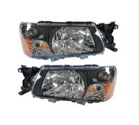 QIFHFBA 1 Paire De Phares Halogènes Pour Pare-chocs Avant Pour Subaru Pour Forester 2.0XT 2003-2004 Couvre-Phares Voiture