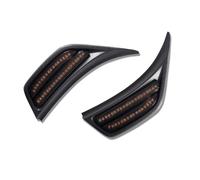 QIFHFBA Led Clignotants Auto 2 Pièces Pour Jeep Pour Wrangler JL JLU 2018-2021 Pour Gladiator JT 2020-2021 Feu De Position Latéral Avant De Camion Clignotant Ambre Indicateurs Latéraux