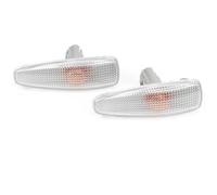 QIFHFBA Led Clignotants Auto Feu De Direction 12V Pour Mitsubishi Pour Lancer Pour Outlander Pour Sport 2011 2012 2013 2014 2015 Feu Latéral Ambre 8351A047 Indicateurs Latéraux(2pcs Side Light)