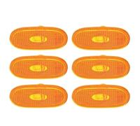QIFHFBA Led Clignotants Auto Lot 6 Coques Feux Position Latéraux Voiture, Réflecteur Latéral Lampe Signalisation Pour Mercedes Pour Benz Pour Sprinter W906 2006+ #A0038202956 Indicateurs Latéraux