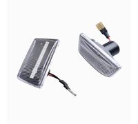 QIFHFBA Led Clignotants Auto Pour Chevy Pour Cruze 2009 2010 2011 2012 2013 2014, Clignotant Latéral Dynamique À LED, Clignotant Séquentiel Indicateurs Latéraux(Dynamic Crystal)