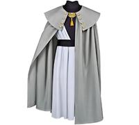 Qifrey Costume Coco-chan Coco-chan Costume de sorcière Gris | Costume de magicien, Halloween, carnaval, fête, jeu de rôle