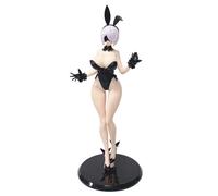 Qigmhua 1/6 Anime 2B Yorha Bunny Girl Figurine n° 2 Type B Noir Ver 2B Automata Figurine debout Modèle PVC 26 cm