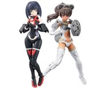 Qigmhua 30MS SIS-K00-Micolulu/30MS SIS-A00-Luluce Figurine articulée - 14 cm - Illustration de fille - Kit de peinture originale - Modèle à monter soi-même - Avec accessoires interchangeables