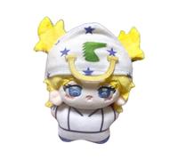 Qigmhua Anime Johnny Joestar Peluche JJBA Action Figurine Johnny Joestar Manga garni de coton PP souple Mini coussin pendentif cadeau 10 cm