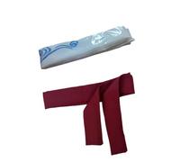 Qigmhua Anime Wei Wu Xian/Lan Wang Ji/Jiang Cheng Accessoires de cosplay Haadornament Cosplay Éventail pliable Halloween Carnaval Noël