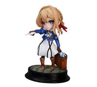 Qigmhua Figurine d'anime Violet Evergarden - Modèle Q - 17,5 cm - Statue violette Evergarden - En PVC - Accessoire de table pour les fans