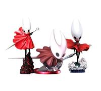 Qigmhua Hollow Silksong Lot de 2 figurines de jeu Hornet Can Figurine d'action 2 pièces Anime Hornet Can Famille Statue de jeu Décoration pour Halloween Noël