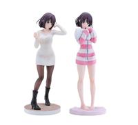 Qigmhua Katou Megumi/Kasumigaoka Utaha Statue d'anime Girl Action Figures, 22 cm, en PVC, objet de collection pour les fans