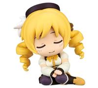 Qigmhua Mami Tomoe Q Figurine poste de sommeil | Figurine d'anime fille Mami Tomoe Q Modèle Q | 5 cm Mini sculpture décorative pour table de bureau PC