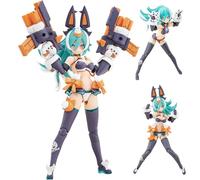 Qigmhua Megami Device-Pun MOFU - Statue longue - Figurines mobiles - 16 cm - Kit de bricolage - Accessoires interchangeables - PVC