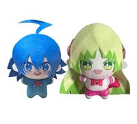 Qigmhua Peluche anime Iruma/Asmodeus Alice/Valac Clara Peluche douce rembourrée 10 cm Dessin animé Suzuki Pendentif sac d'école Canapé Décoration de chambre à coucher