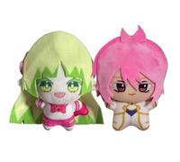 Qigmhua Peluche anime Iruma/Asmodeus Alice/Valac Clara Peluche douce rembourrée 10 cm Dessin animé Suzuki Pendentif sac d'école Canapé Décoration de chambre à coucher
